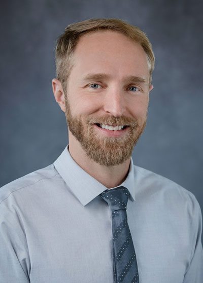 A headshot of Ryan Hall, a physician assistant at Rural Psychiatry Associates