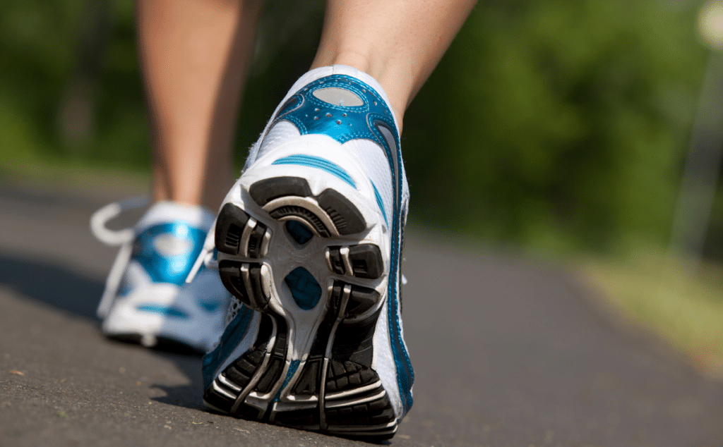 Going for regular walks is a form of self-care.
